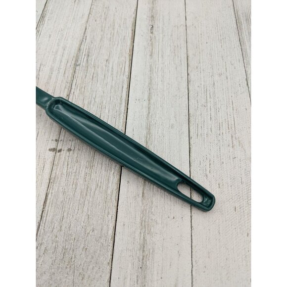 Vintage Nylon Ware No 657 Green Nylon Plastic Solid Spoon 11" - Picture 2 of 7